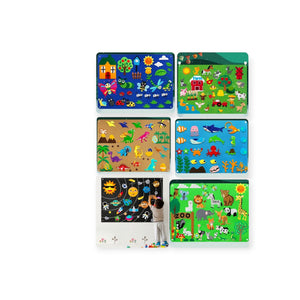 Bramble Montessori Felt Board for Storytelling, Themed Pieces