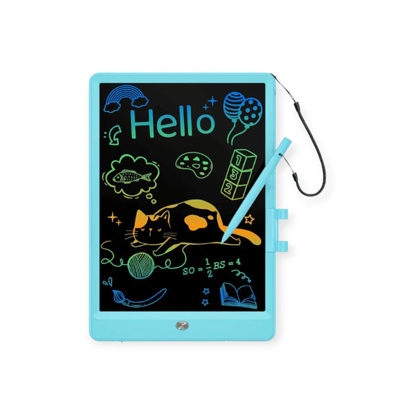 Petal Montessori LCD Drawing Tablet with 10-Inch Colour Screen by Montessori Petals, Montessori toy for ages 3+ years
