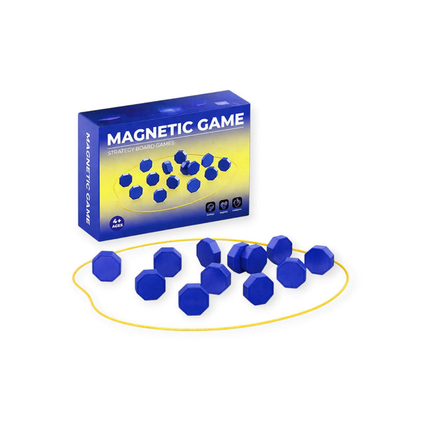 Shingle Montessori Magnetic Stone Game, Family Tossing Set by Montessori Petals, Montessori toy for ages 4+ years