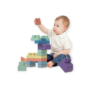 Sweetpea Montessori Soft Building Blocks, Washable, 20 to 80 Pieces