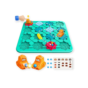 Loam Montessori Road Logic Game, 118 Car Puzzle Challenges