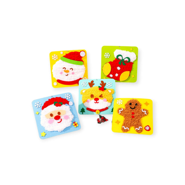 Spruce Montessori Felt Sewing Kit, Christmas Decoration Craft by Montessori Petals, Montessori toy for ages 4+ years