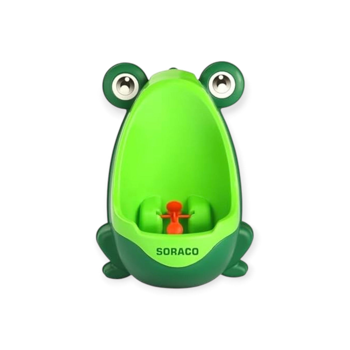 Jade Montessori Frog Potty Training Urinal with Removable Bowl by Montessori Petals, Montessori toy for ages 3+ years