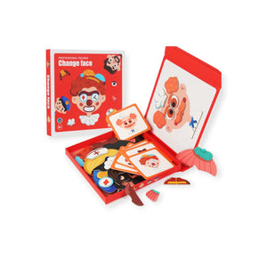 Cloud Montessori Puzzle Book With 4 Magnetic Picture Puzzles