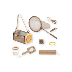 Pollen Montessori Bug Catcher Kit with Wooden Explorer Tools