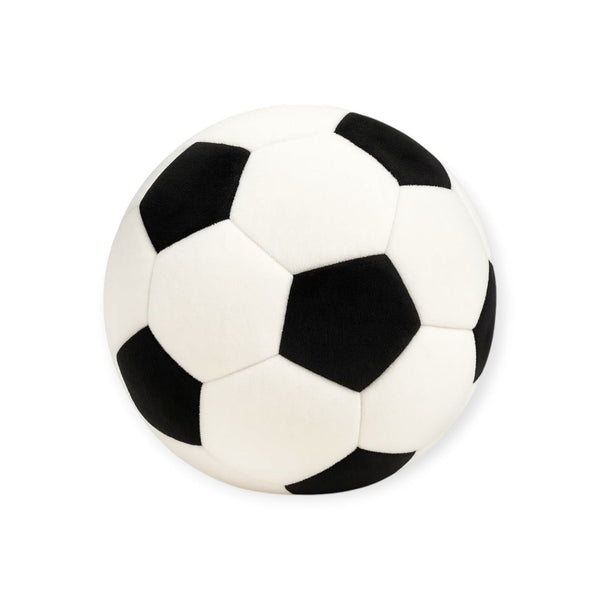 Honey Montessori Soft Soccer Ball, 8 Inch Washable Plush by Montessori Petals, Montessori toy for ages 3+ years