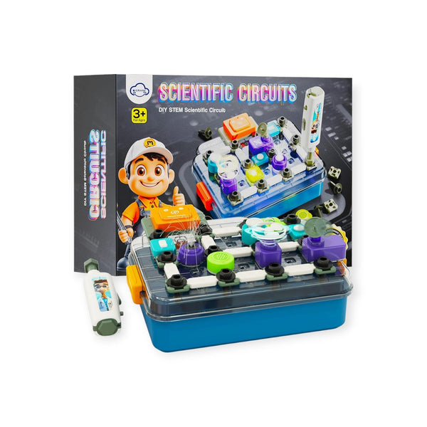 Comet Montessori Circuit Kit, Snap-Together Electronics, 480+ Projects by Montessori Petals, Montessori toy for ages 8+ years